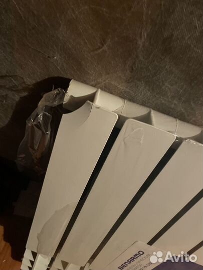 Новый Радиатор отопления биметалл брак 8 секций