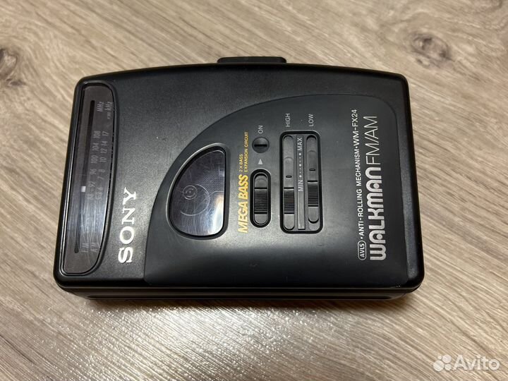Кассетный плеер sony walkman WM-FX24