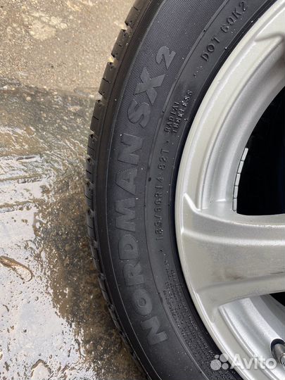 Комплект летних колес r14