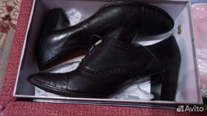 Туфли натуральная кожа 40 р