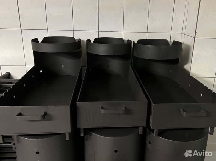 Мангал 3мм С Казаном 8-10-12л