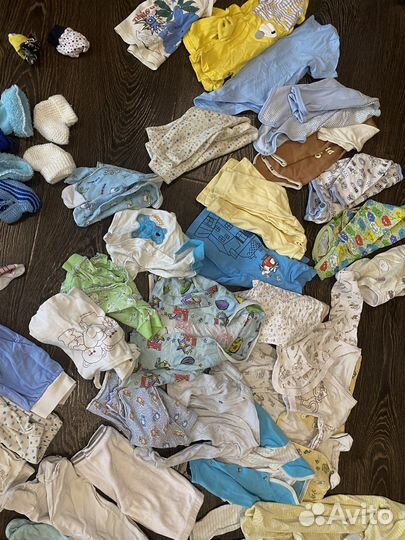 Вещи пакетом для мальчика 56 62 68