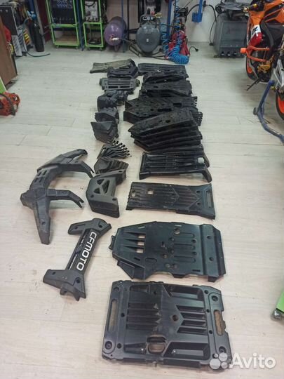 Защита днища квадроциклов CF и Stels