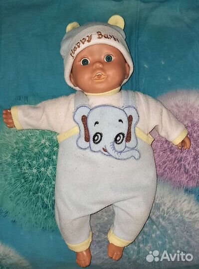 Кукла пупс мягкая
