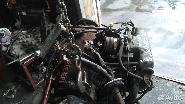 Двигатель toyota starlet EP71 2E