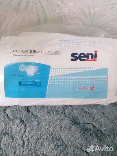 Памперсы для взрослых seni 2