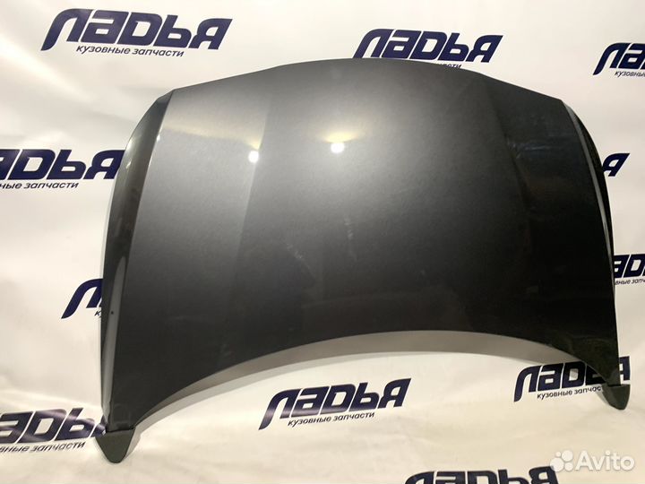 Капот Hyundai Solaris(14-17) Серый SAE