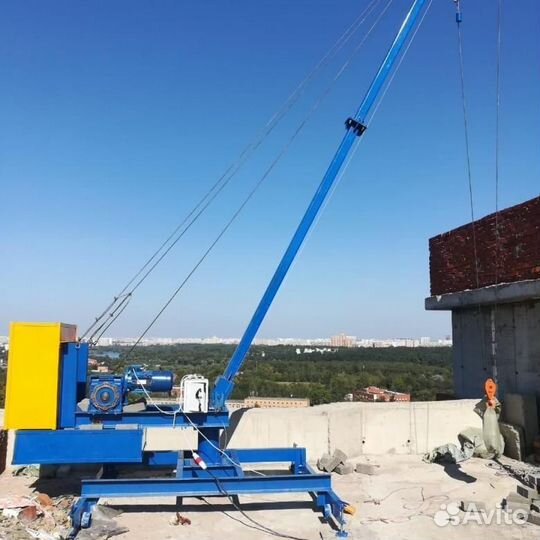 Аренда крана Пионер. Кран на крышу