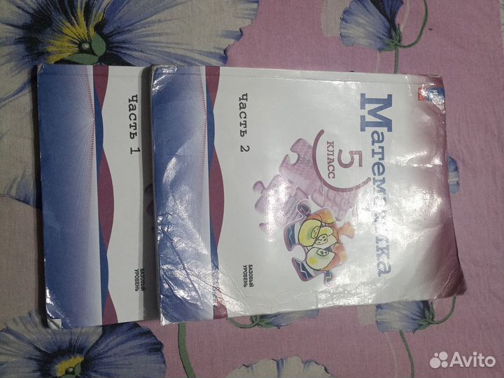 Учебник по математике 5 класс 1и2 часть