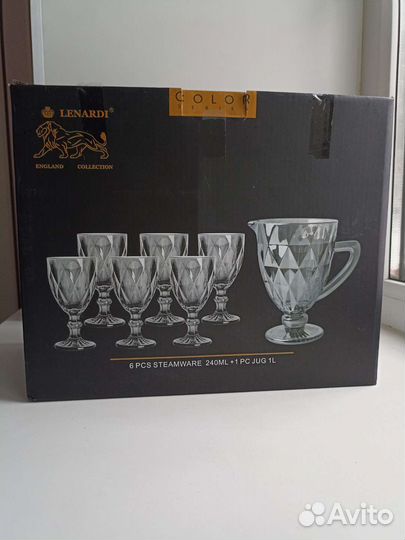 Подарочный набор (6 бокалов + графин)