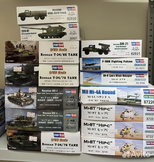 Сборные модели hobbyboss