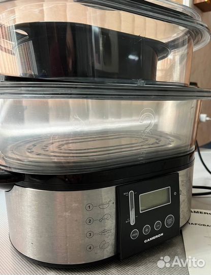 Пароварка cameron cfs-1803