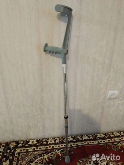 Костыль с опорой 1шт