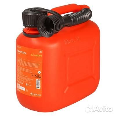 Канистра 5 л пластиковая, крышка с защитой от детей (acf-5s)