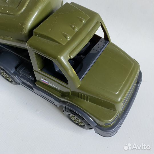 Большая Машинка с прицепом военная автоцистерна