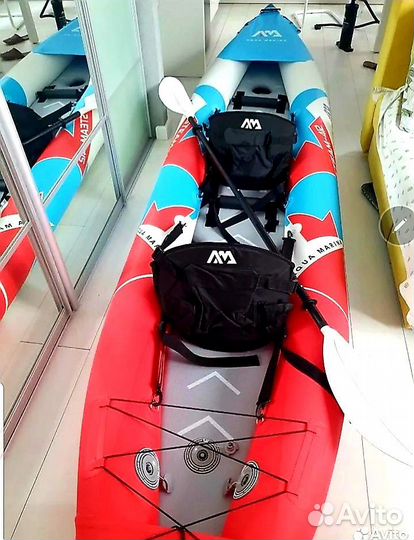 Надувной каноэ aqua marina (drop-stitch