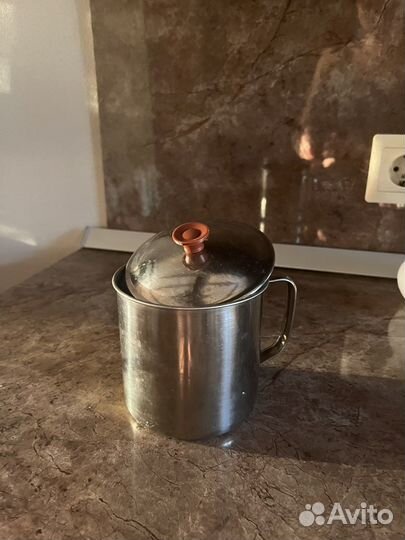 Кружка алюминиевая для походов