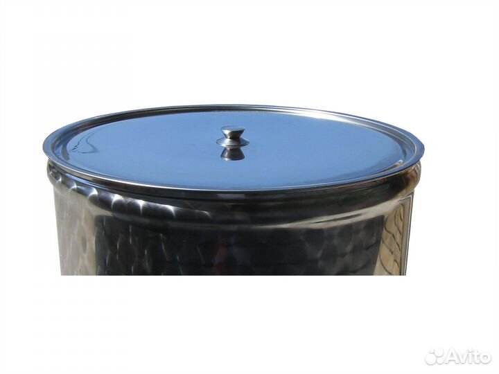 Ёмкость с пневмо и пылезащитной крышкой 500 л кони