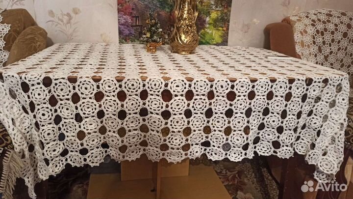 Скатерть ручной работы
