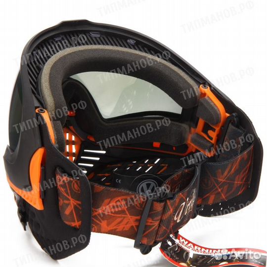 Пейнтбольная маска Virtue VIO Chromatic Black Ambe