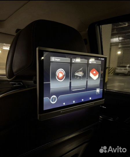 Мониторы для задних пассажиров