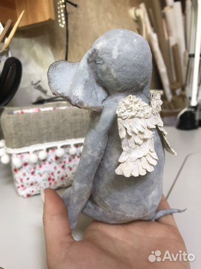 Ватная игрушка