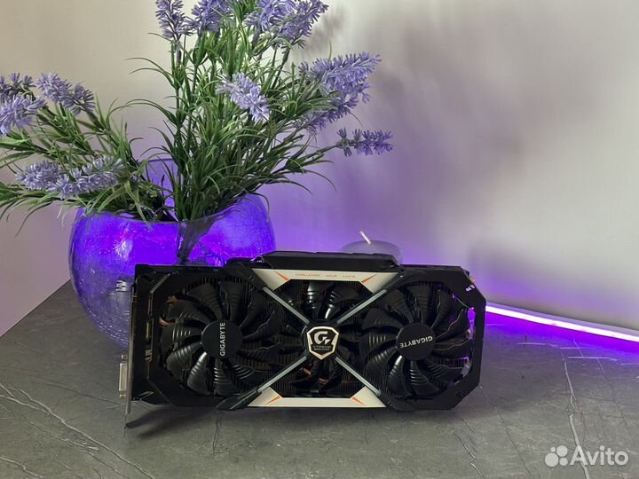 Видеокарта GTX 1080 8GB Gigabyte Aorus gddr5X