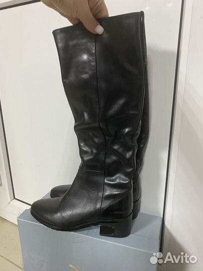 Сапоги женские,зимние,натуральная кожа