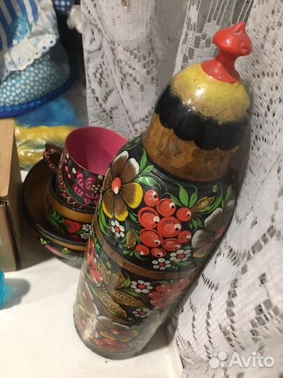 Деревянная посуда, хлебница, СССР