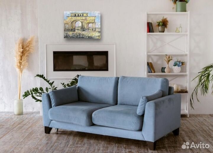 Интерьерная картина маслом триумфальная арка