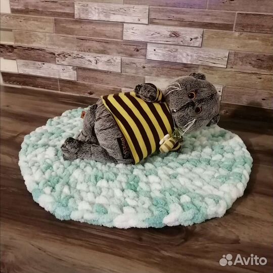 Коврик плюшевый