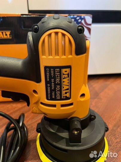 Полировальная машинка dewalt