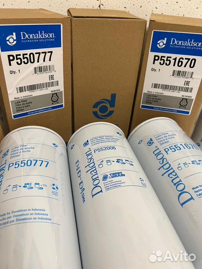 P551670-P550777 Фильтр масляный donaldson Europe