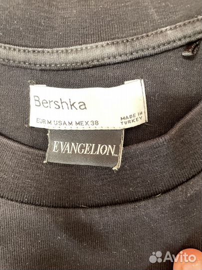 Футболка bershka evangelion