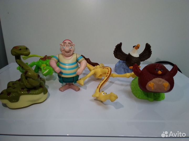 Игрушки из макдональдса пакетом