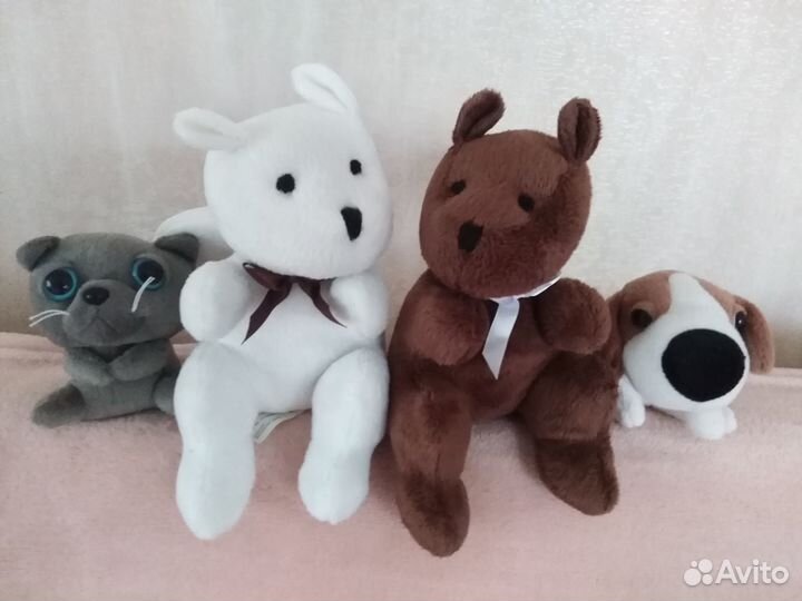 Игрушки мягкие (4 шт)