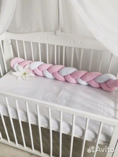 Бортик косичка