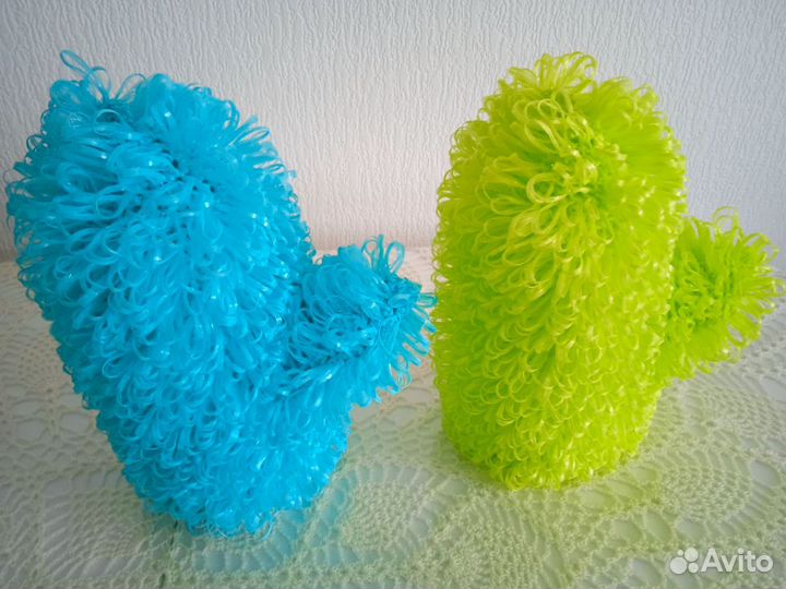 Варежка мочалка