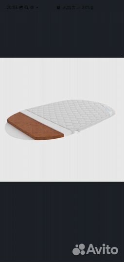 Nuovita детская приставная кроватка+матрас орто