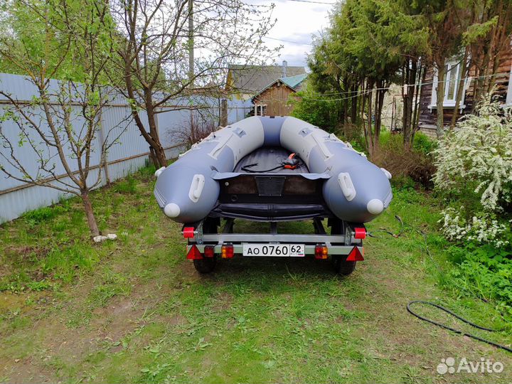 Комплект: лодка, мотор, прицеп