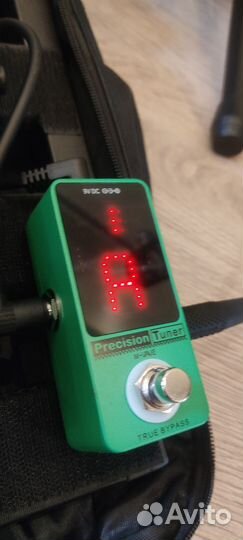 Гитарная мини-педаль тюнер M-vave Precision Tuner