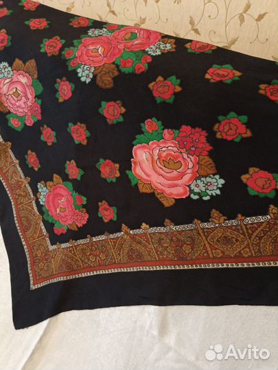 Платок крепдешин 90 х 90