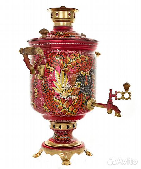 Расписной угольный Самовар 