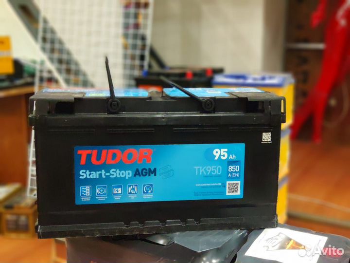 Аккумулятор гелевый Tudor AGM 95 Ач