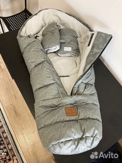 Конверт-трансформер Mansita + варежки-муфты