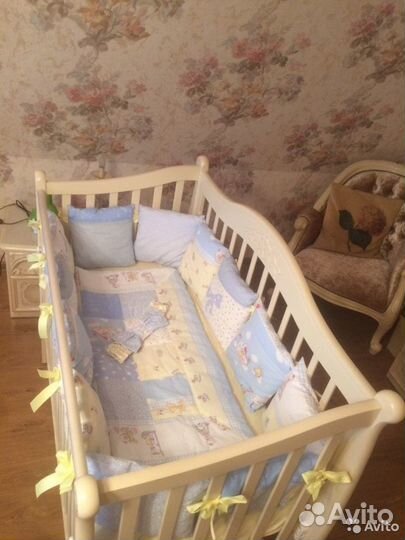 Бортики и гнездо в детскую кроватку