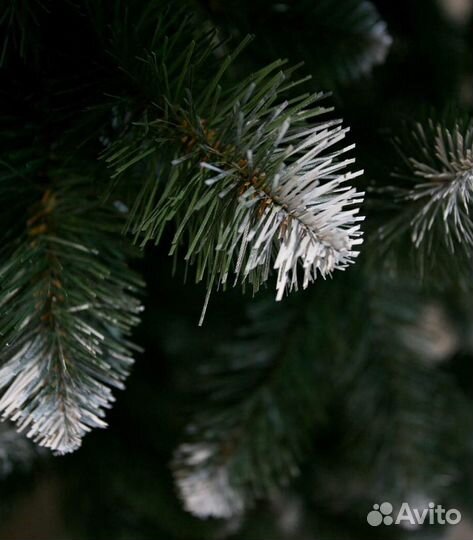 Ель искусственная с заснеж кончиками 