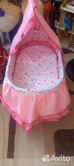 Кроватка манеж для кукол