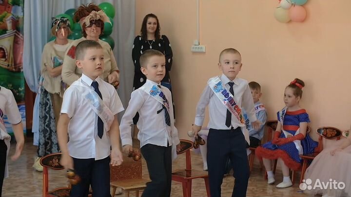 Видеосъемка в детском саду (годовая, утренники, вы