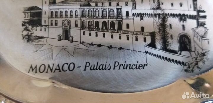 Сувенир мини поднос из Монако